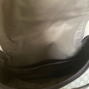 GG Canvas Diaper Bag